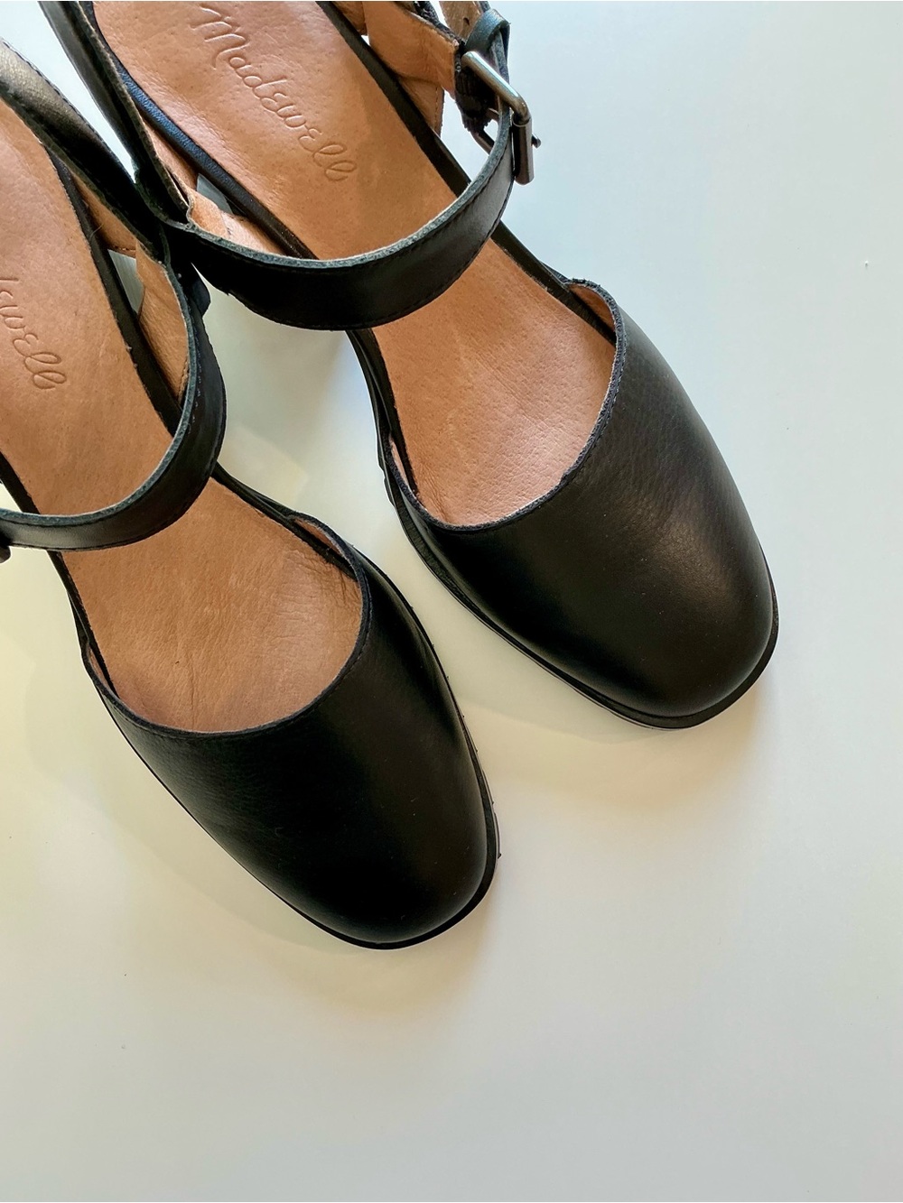 Madewell The Claudie Lugsole Mary Jane’s Sz 8 - Picture 6 of 10